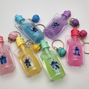STITCH Lip Gloss Keychain NEW